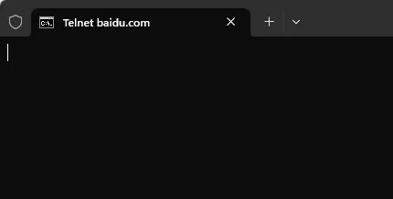 远程连接命令telnet的使用