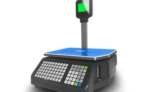 得众LS015条码秤开机滴滴响