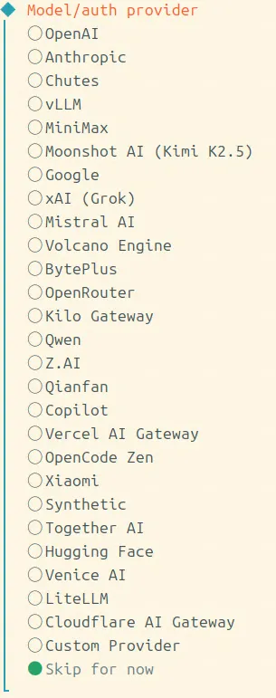 在Ubuntu24.04里面安装OpenClaw